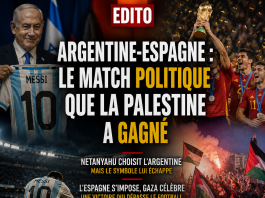 Quand Argentine-Espagne devient un match politique… et que la Palestine gagne