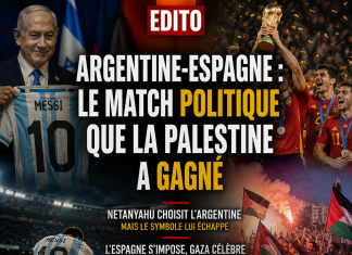 Quand Argentine-Espagne devient un match politique… et que la Palestine gagne