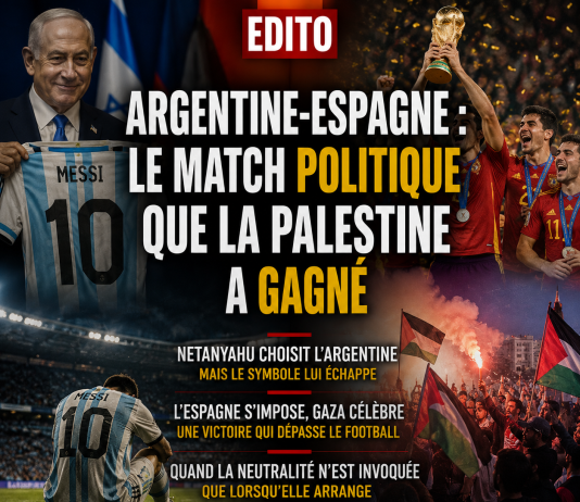Quand Argentine-Espagne devient un match politique… et que la Palestine gagne