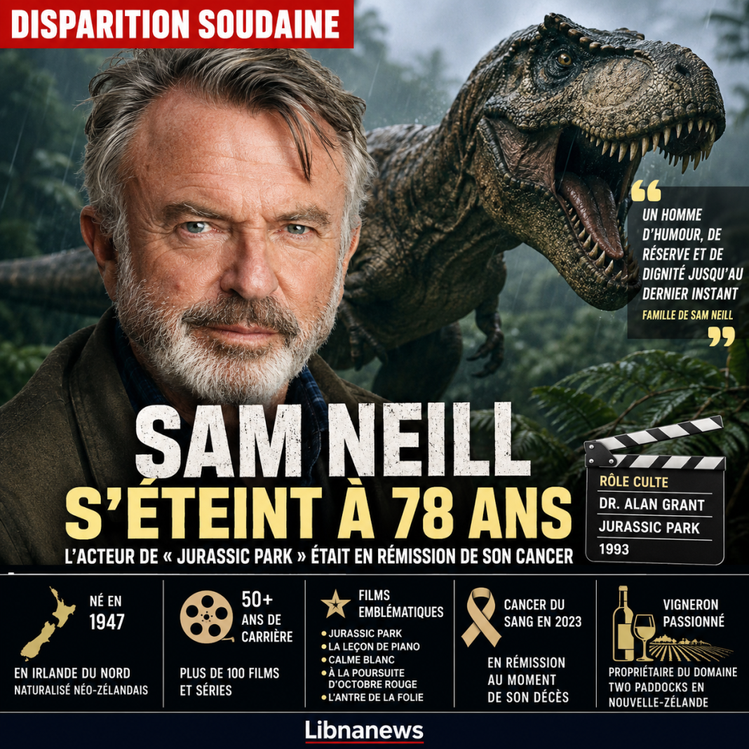 Death of Sam Neill at 78