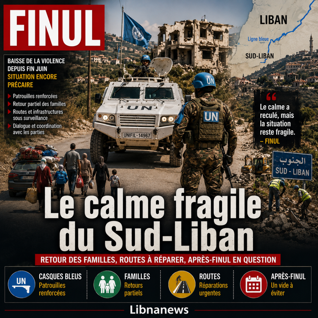 FINUL : le calme fragile du Sud-Liban