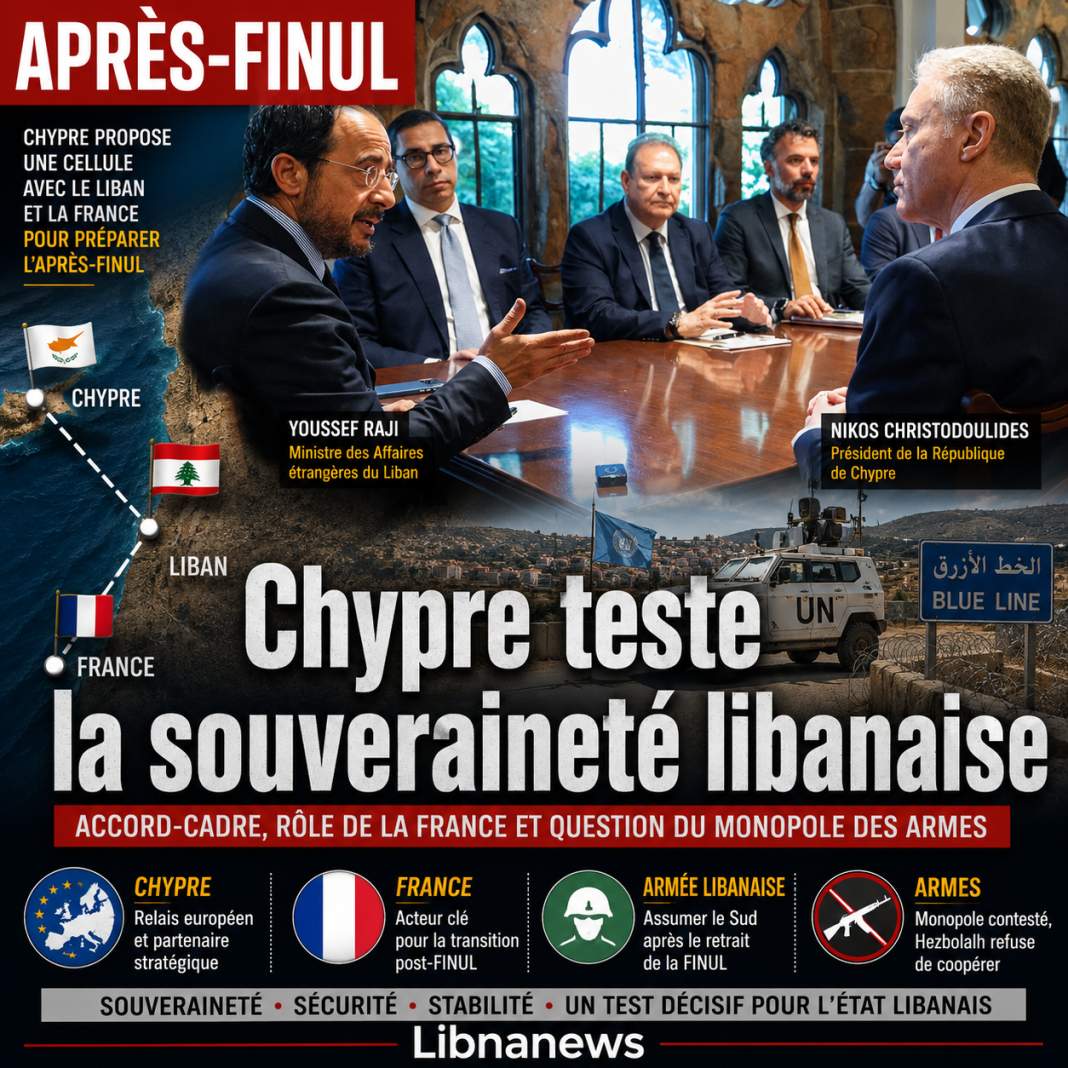Raji à Nicosie : souveraineté libanaise et pari post-FINUL