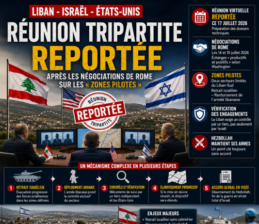 Liban-Israël : la réunion tripartite reportée