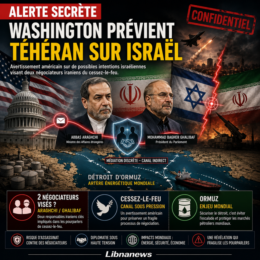 Alerte américaine à l’Iran sur des tentatives Israéliennes d&rsquo;assassinat de ses négociateurs