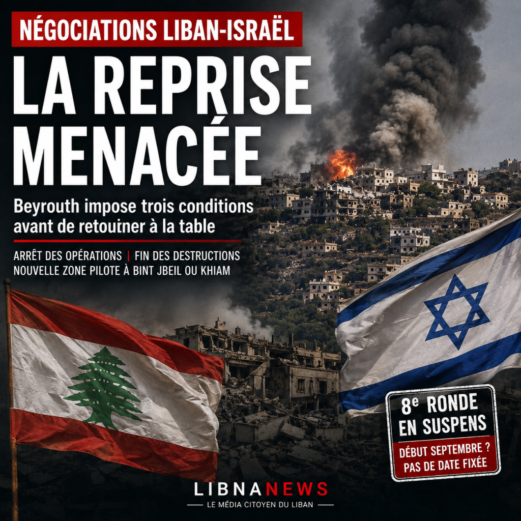 Lebanon-Israel negotiations: the recovery threatened
