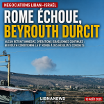 Retrait israélien : Rome échoue, Beyrouth durcit Israeli withdrawal: Rome fails, Beirut hardens