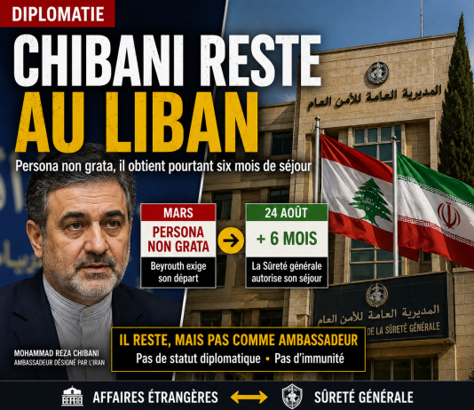 Liban : Chibani obtient un séjour de six mois
