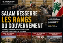 Liban : Salam resserre les rangs du gouvernement