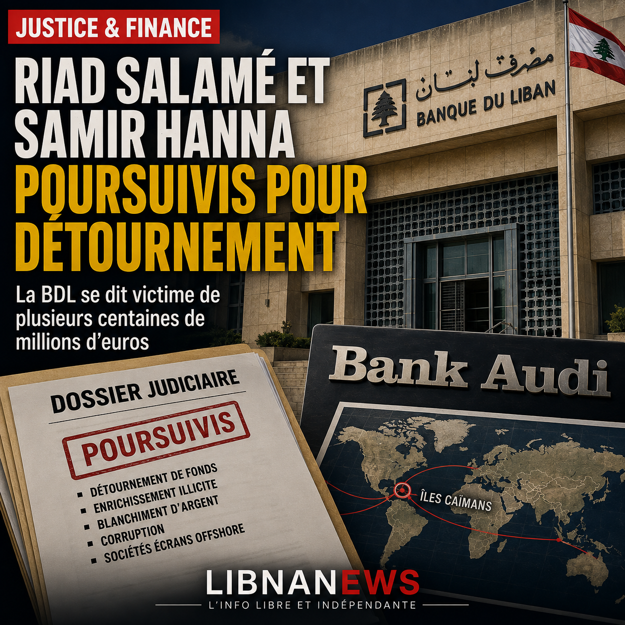 Salamé-Hanna: justice goes back to the flow of Audi Bank