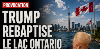 Trump rebaptise le lac Ontario « Lake America »