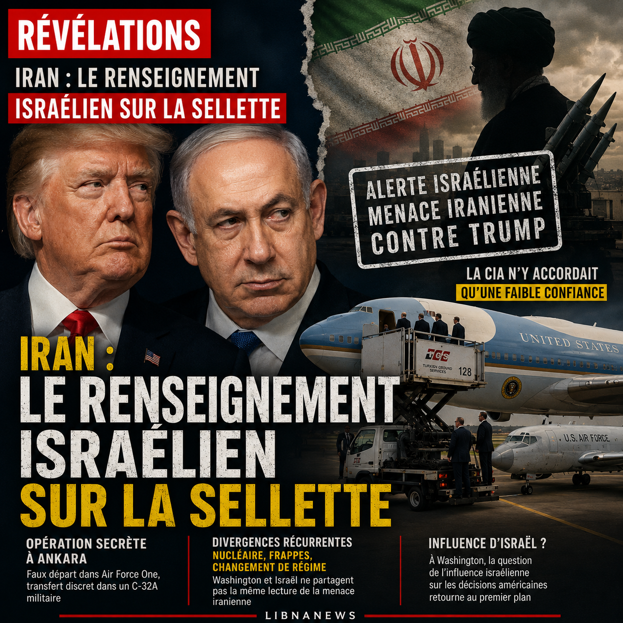 Israël-Iran : les doutes grandissants de la CIA