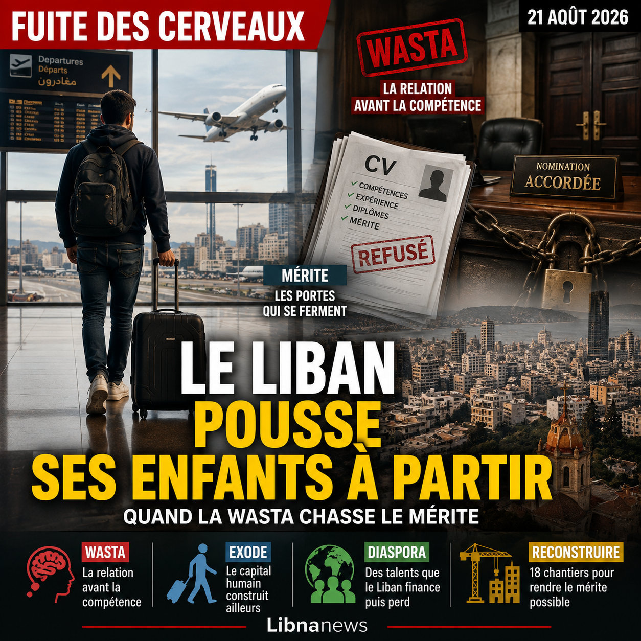 Le pays qui pousse ses enfants à partir