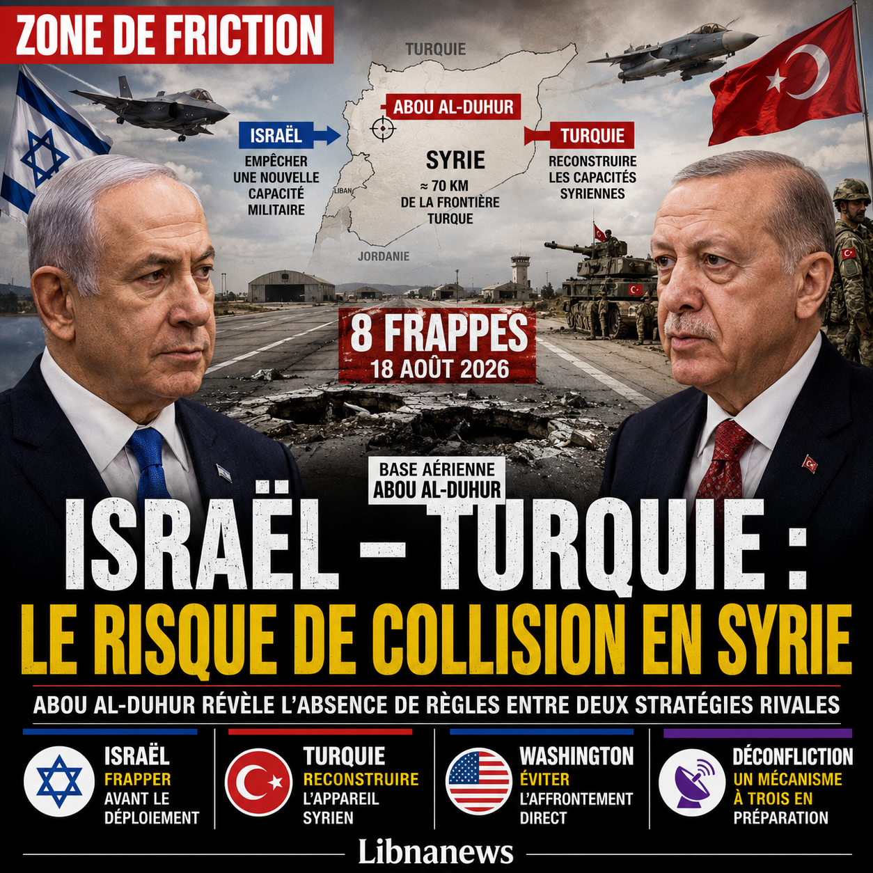 Israël-Turquie en Syrie : une nouvelle ligne de confrontation ?