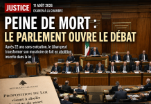 Death penalty: Parliament opens debate in Lebanon