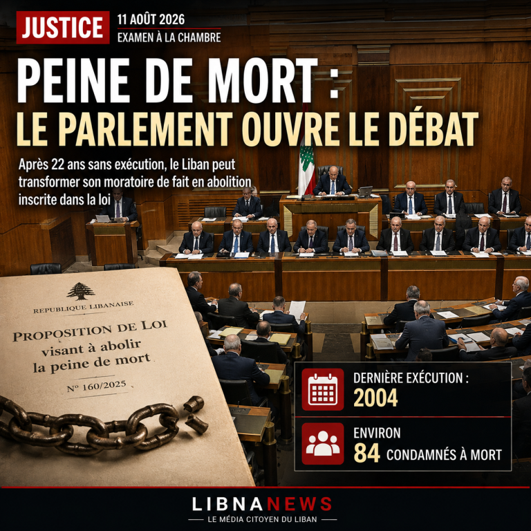 Death penalty: Parliament opens debate in Lebanon
