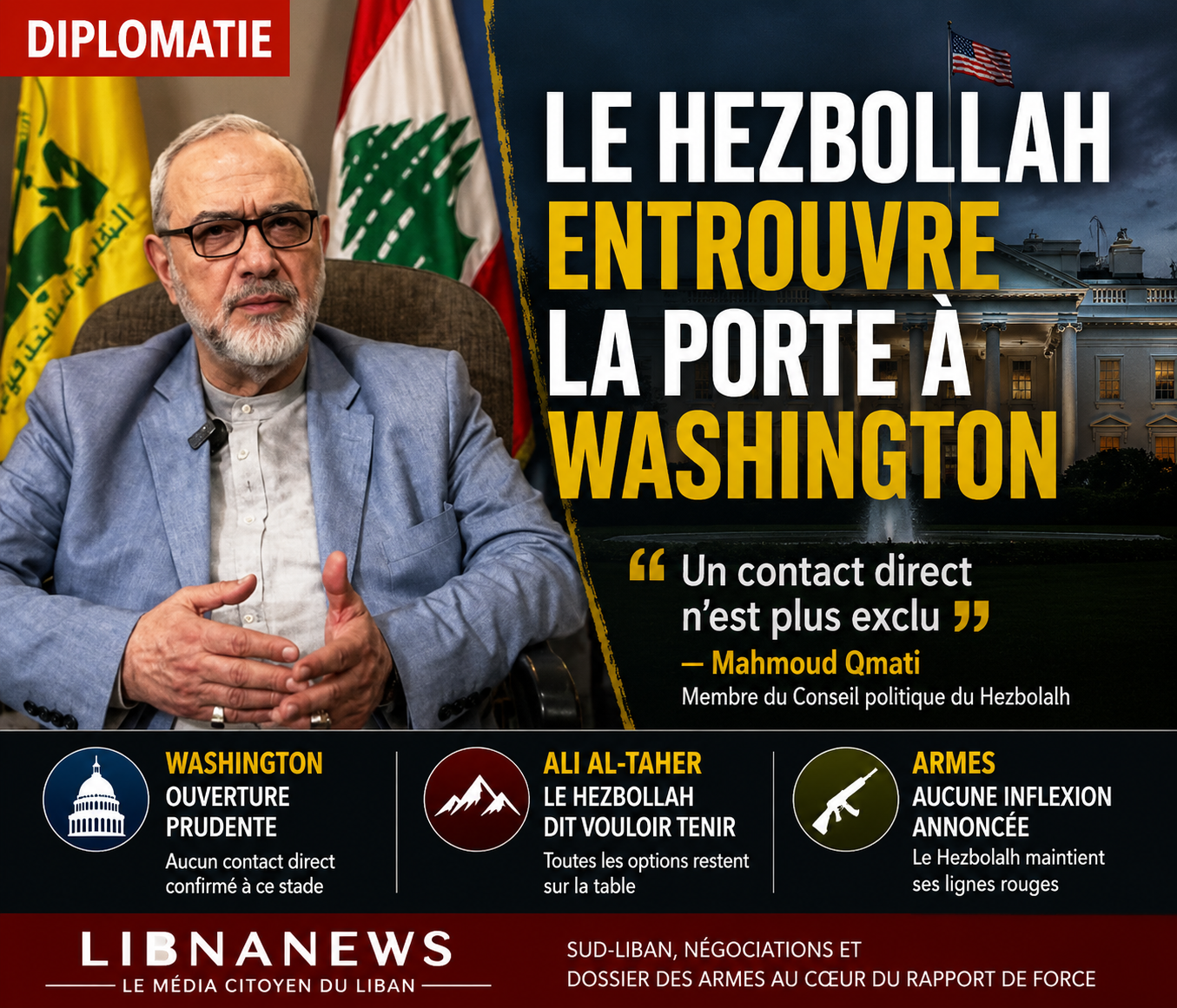 Hezbollah opens the door in Washington