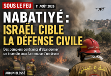 Nabatiyah: Israel Targets Civil Defense