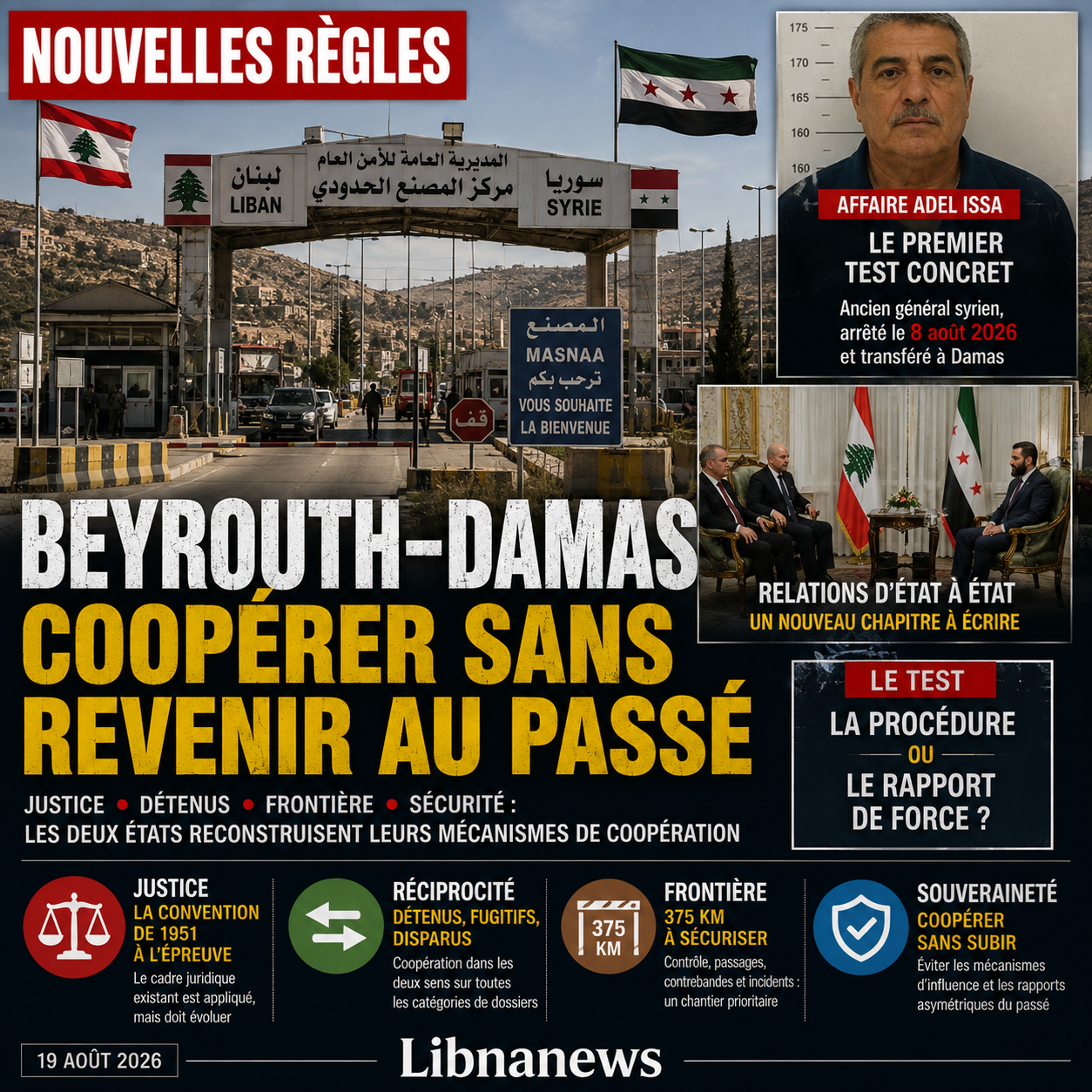 Beirut-Damas: Die neue Beziehung zum Test