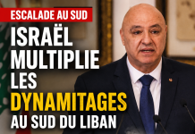 Israël multiplie les dynamitages au sud du Liban