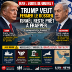 Trump seeks a way out of the war with Iran