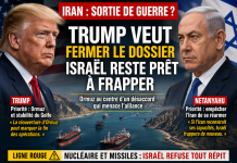 Trump cherche une sortie de guerre avec l’Iran Trump seeks a way out of the war with Iran