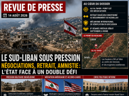 Revue de presse : le Sud-Liban entre pression militaire israélienne, médiation américaine et tensions au sommet de l’État