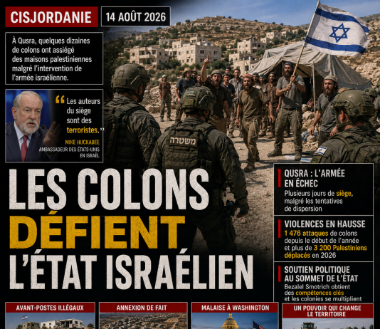 Cisjordanie : les colons défient l’État israélien
