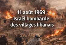 Jour pour Jour: l’attaque aérienne israélienne sur les villages libanais du 11 août 1969