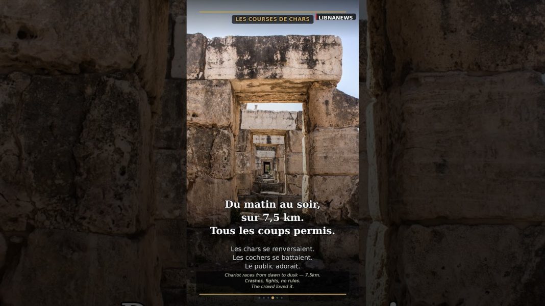 🏟️ Tyr — L'Arc de Triomphe & l'Hippodrome romain d'El Bass
