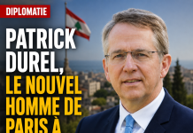 Patrick Durel, nouvel ambassadeur de France au Liban