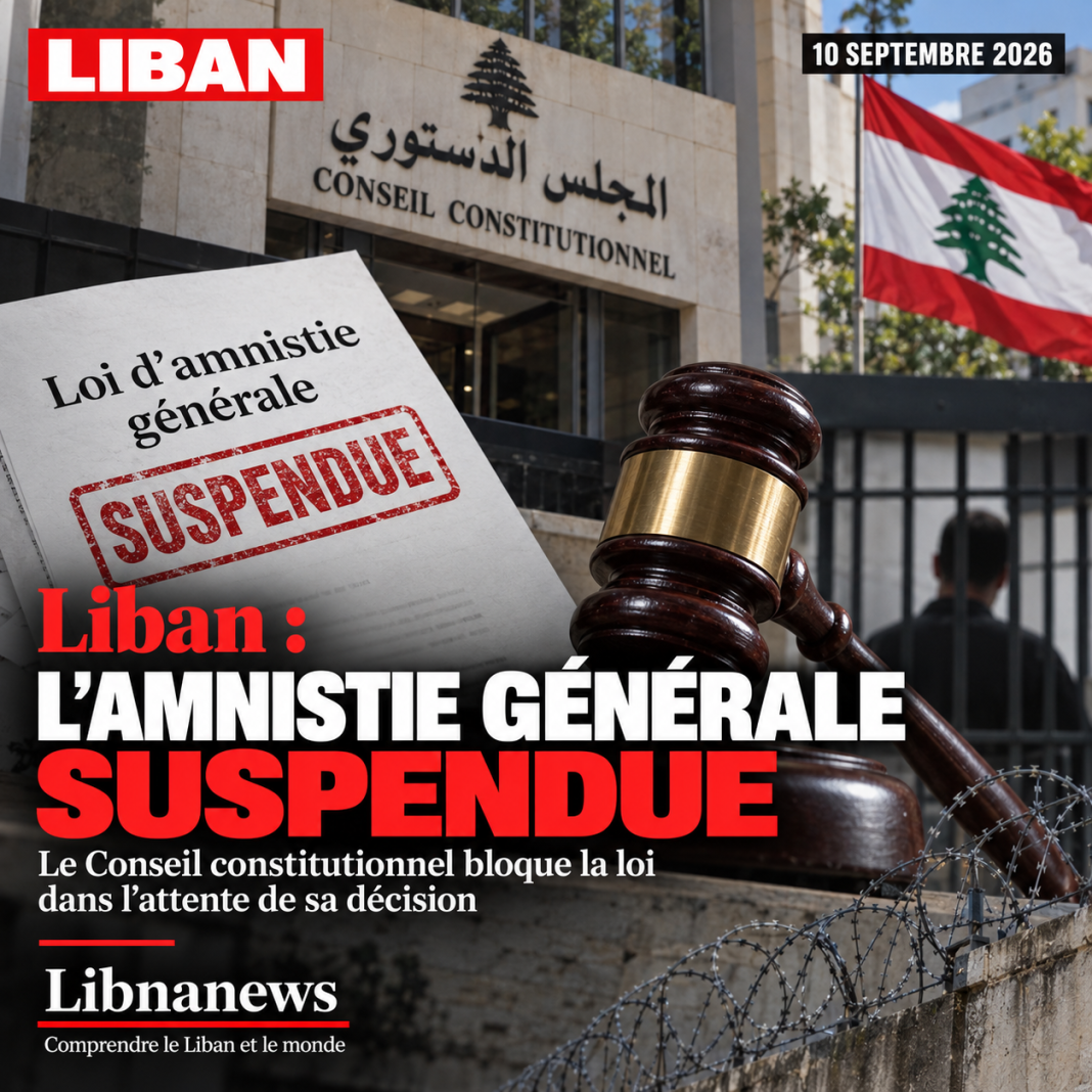 Liban : l’amnistie générale suspendue