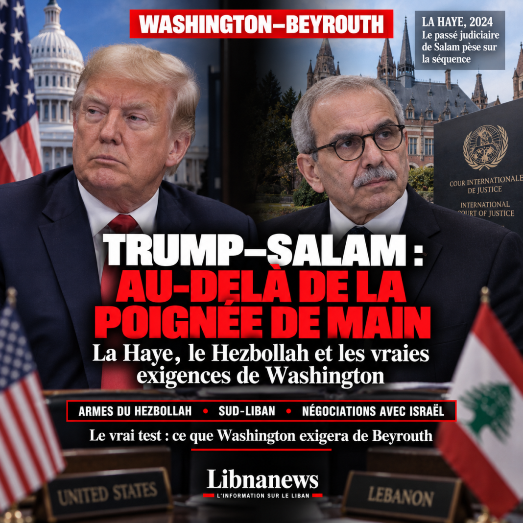 Trump-Salam : derrière la poignée de main manquée, le poids de La Haye et les véritables exigences de Washington