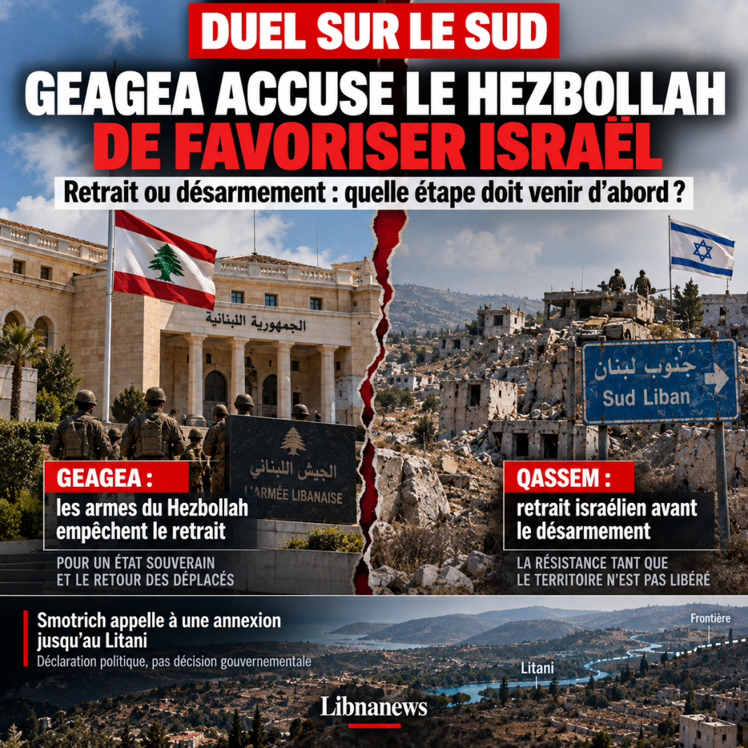 Geagea accuse le Hezbollah de favoriser Israël