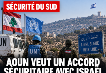 Aoun veut un accord sécuritaire avec Israël