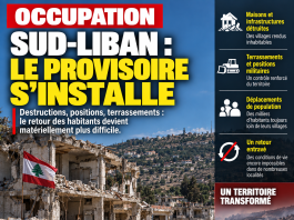 Sud-Liban : les destructions installent l’occupation dans la durée