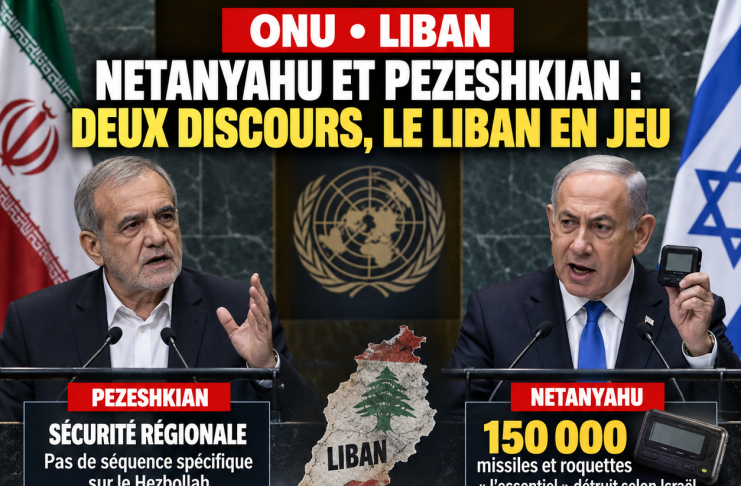 ONU : ce que Pezeshkian et Netanyahu ont dit du Liban