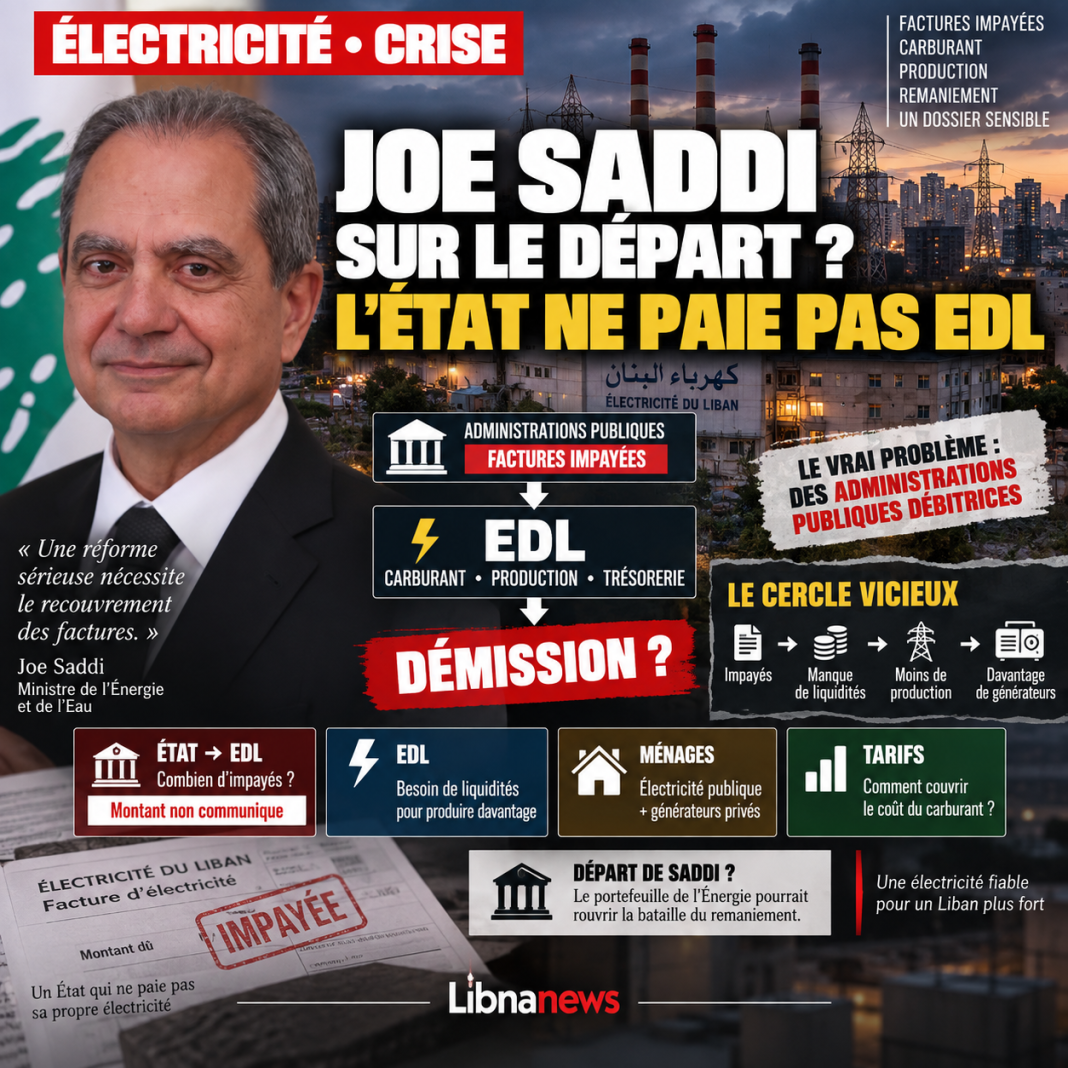 Joe Saddi on the departure? Behind the threat of resignation, the battle over financing of electricity in Lebanon