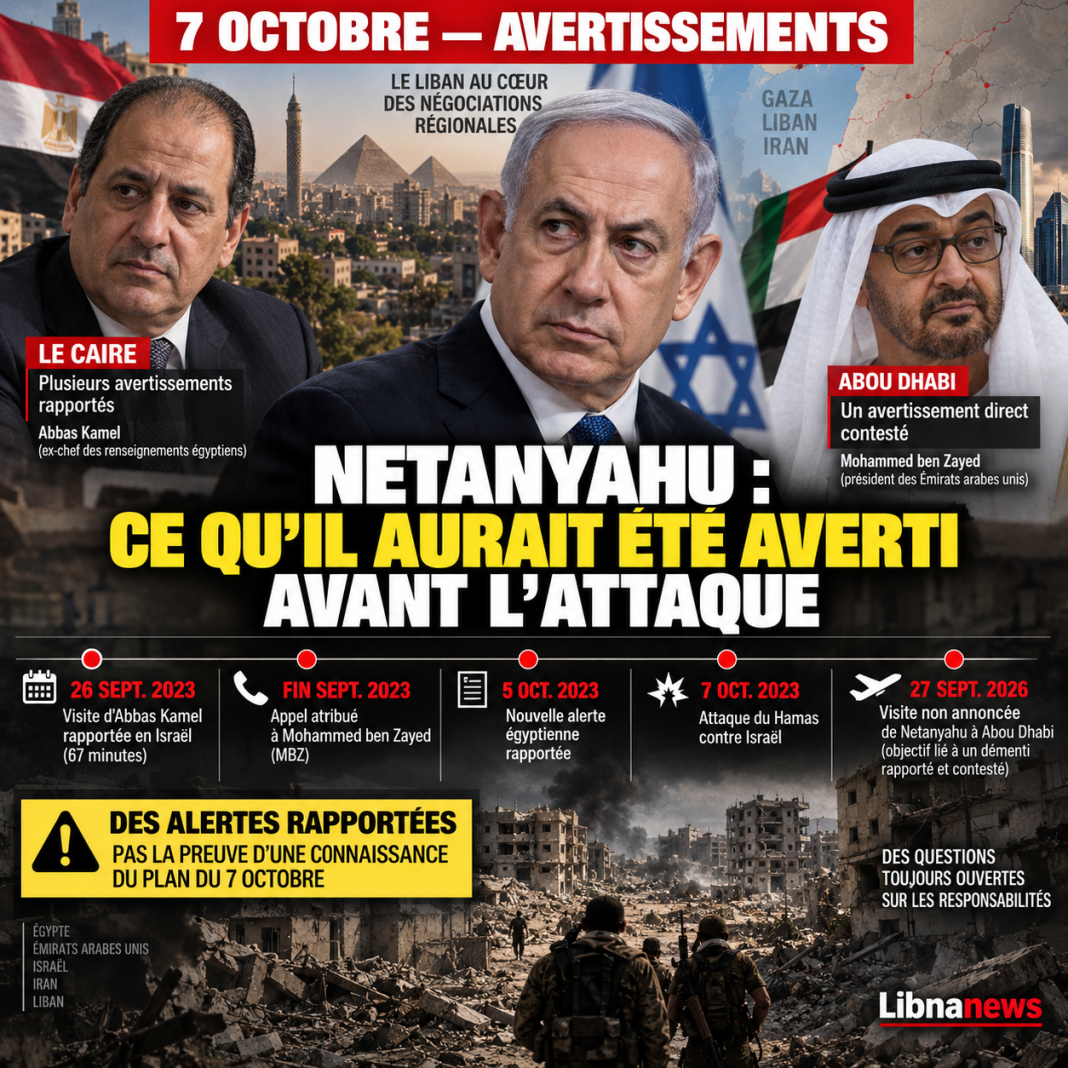 7 October: the warnings that catch Netanyahu and the vented secret of Abu Dhabi