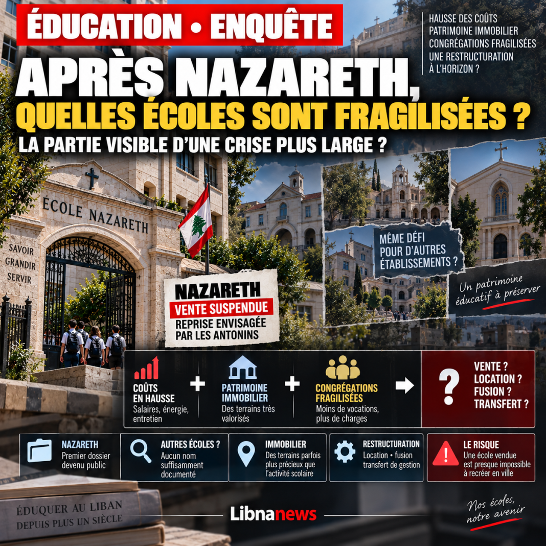 After Nazareth, are other Lebanese religious schools threatened?