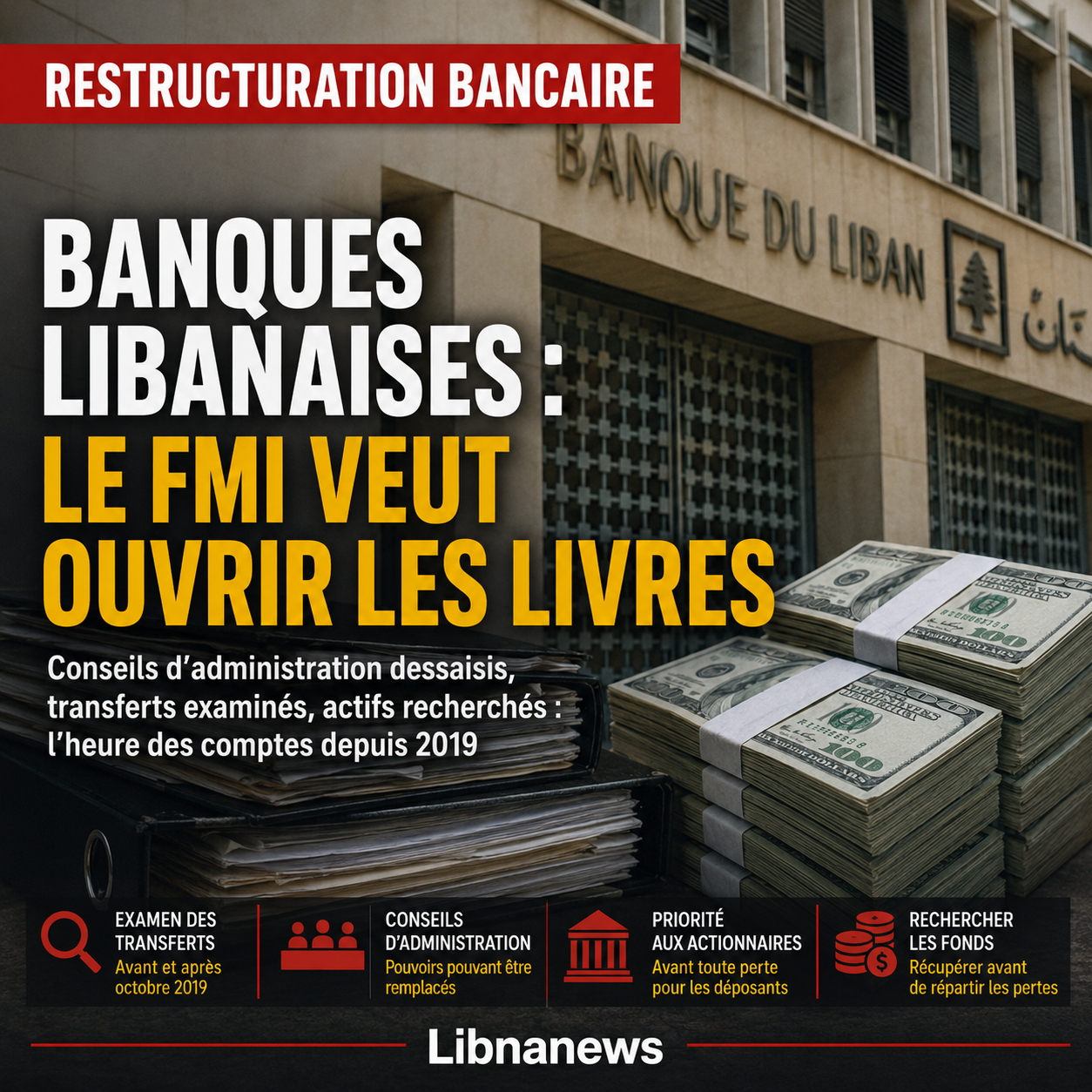 Lebanese banks: IMF wants to open books