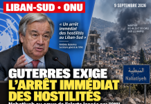 Liban-Sud : Guterres réclame l’arrêt des hostilités