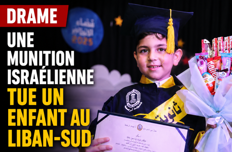 Une bombe israélienne tue un enfant au Liban-Sud