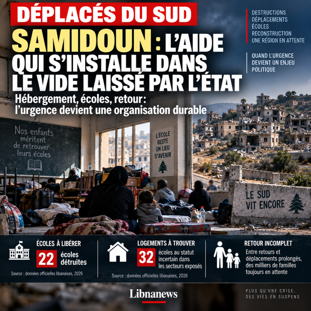 Samidoun: How Hezbollah organized the care of the displaced people left behind