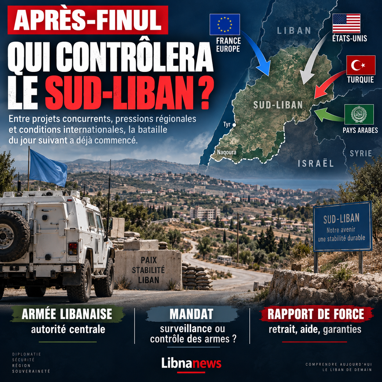 Après la FINUL, la bataille cachée pour le contrôle du Sud-Liban