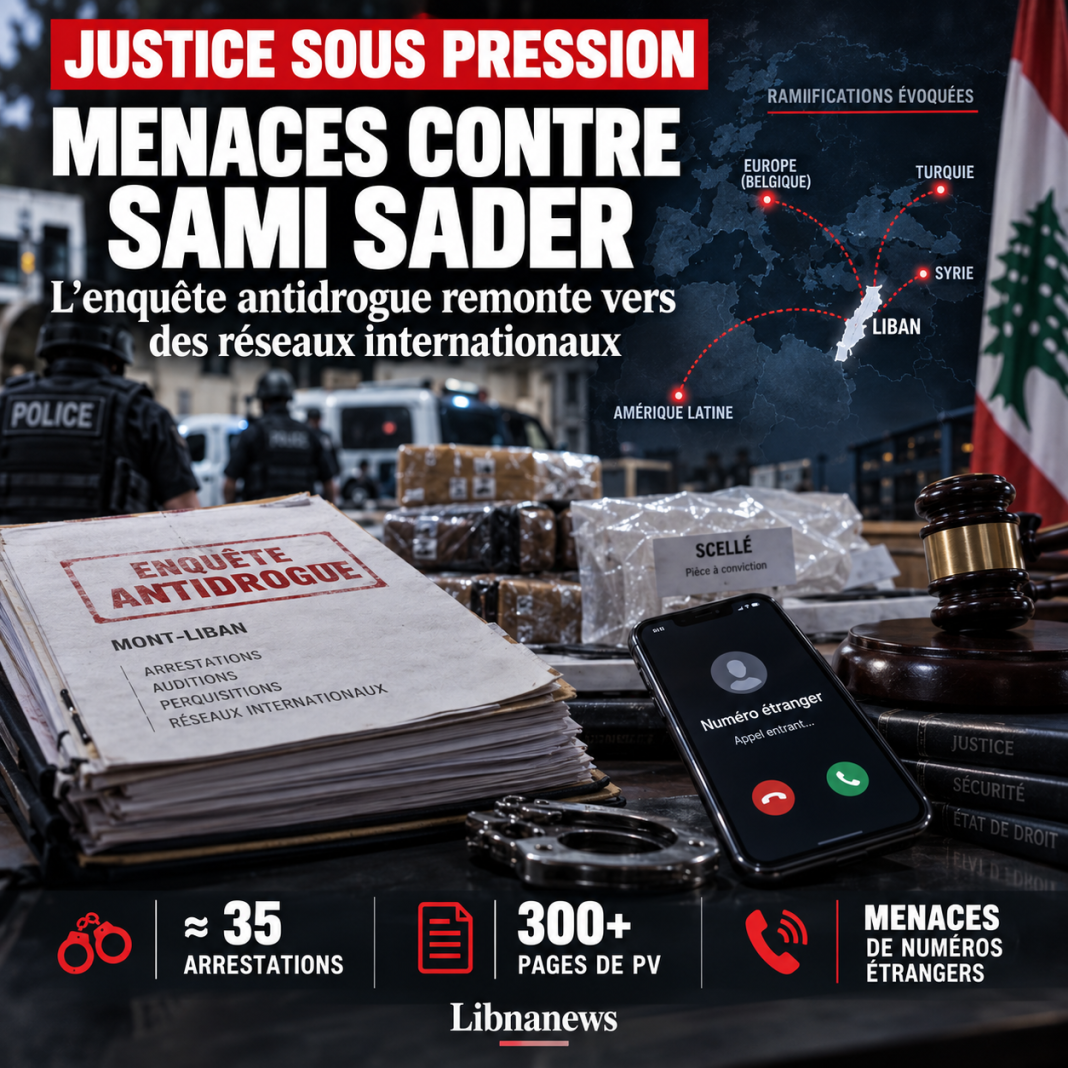 Threats against Judge Sami Sader: the anti-drug investigation that goes back to international networks