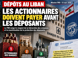 Dépôts au Liban :ce que demande vraiment le FMI