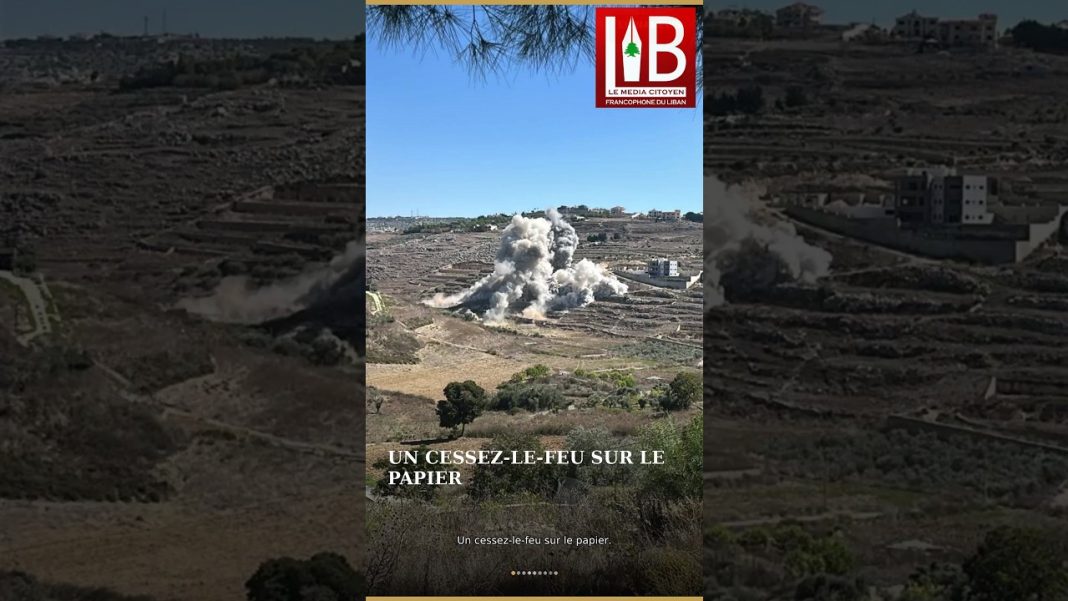Lebanon: a ceasefire that is not a ceasefire