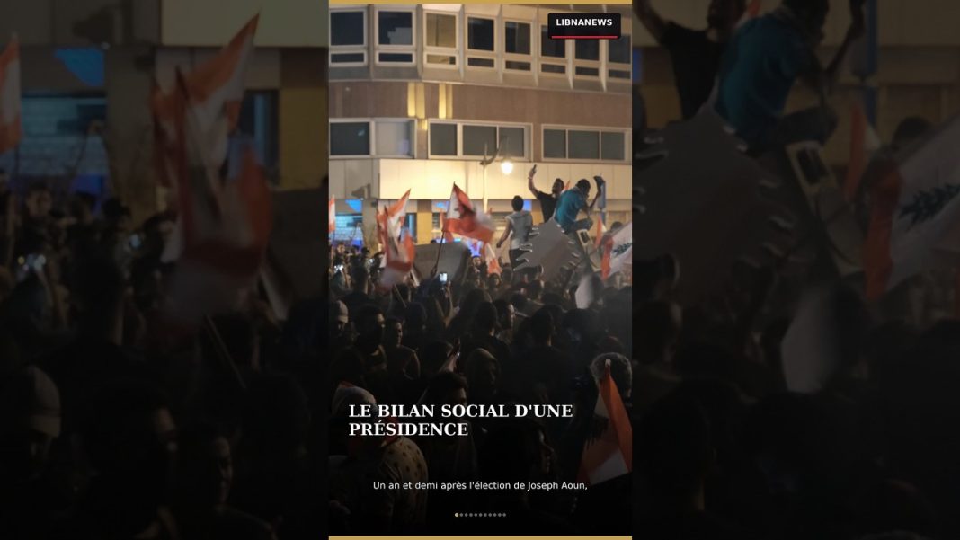 🇱🇧 LE BILAN SOCIAL DE JOSEPH AOUN — Un an et demi après son élection, où en est le Liban ?