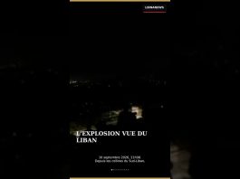 🚨 Liban : une explosion fait trembler le Sud comme un séisme