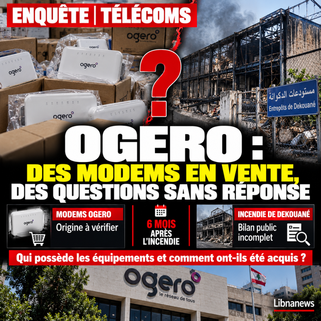 Ogero : des équipements publics proposés à la vente, six mois après l’incendie de Dekouané